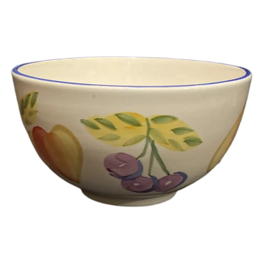Vintage Orchard Jubilee 3-Soup/Cereal Bowls Heritage Mint Artist's Touch