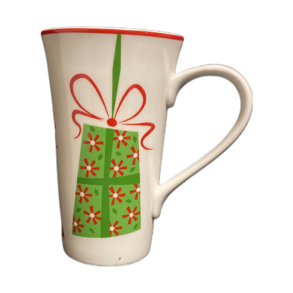 222 Fifth Latte Mug THIRD DAY OF CHRISTMAS Coffee Tea Gifts Tall Cup  16 Oz
