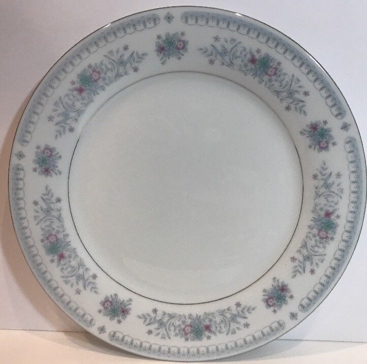 Crown Ming HARMONY Jian Shiang  Fine China Yellow Blue Purple Floral Dinnerware