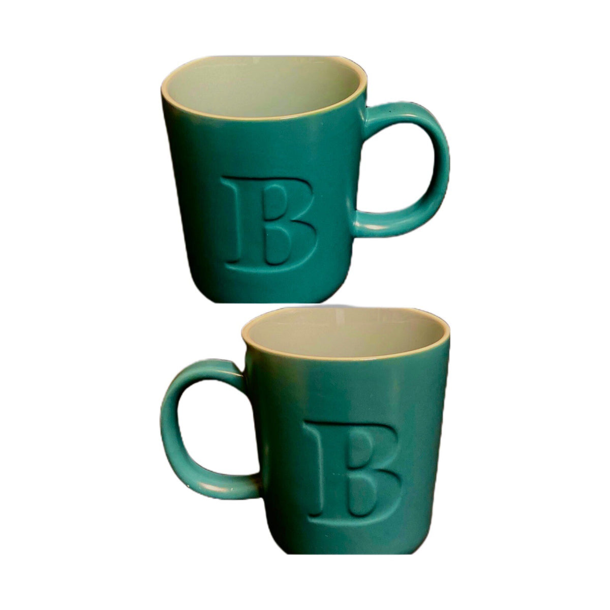 Threshold Monogram Initial B Mug Stoneware Coffee Tea Cup 12 oz.