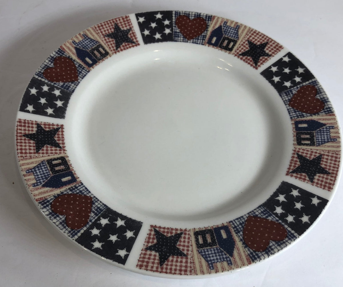 Majesticware by Oneida "American Quilt" Dinnerware Collection 
