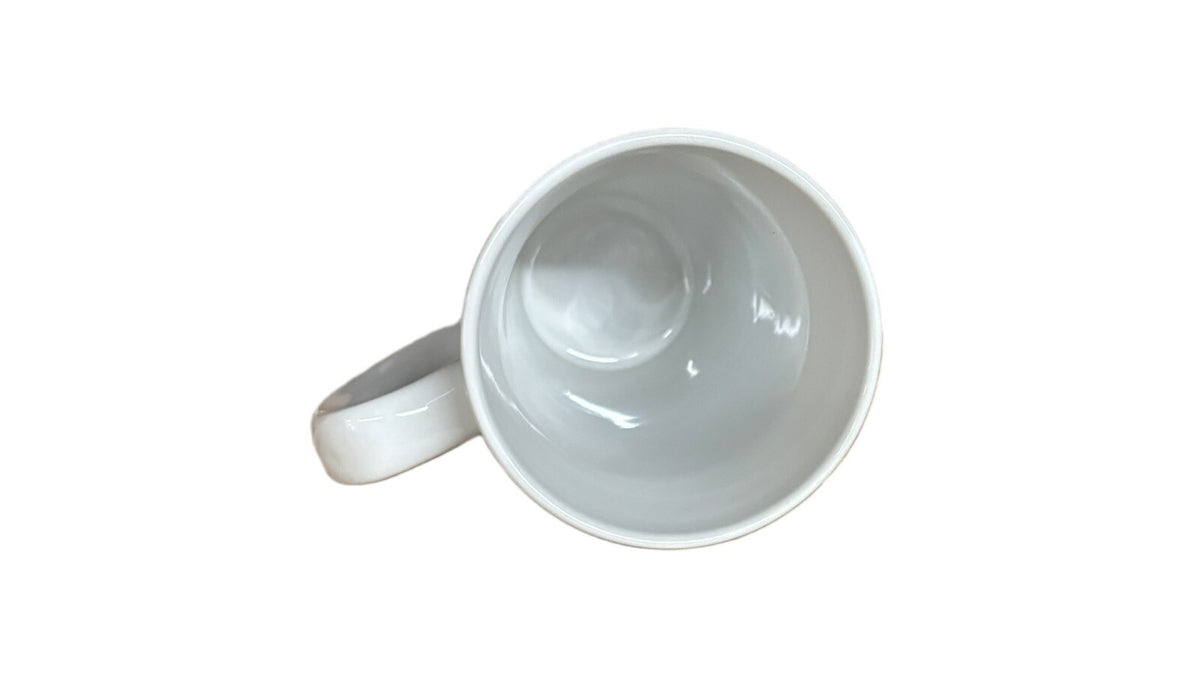SUSAN WINGET Latte Mug Christmas Certified Int'l Ceramic White Tumbler Tall Cup