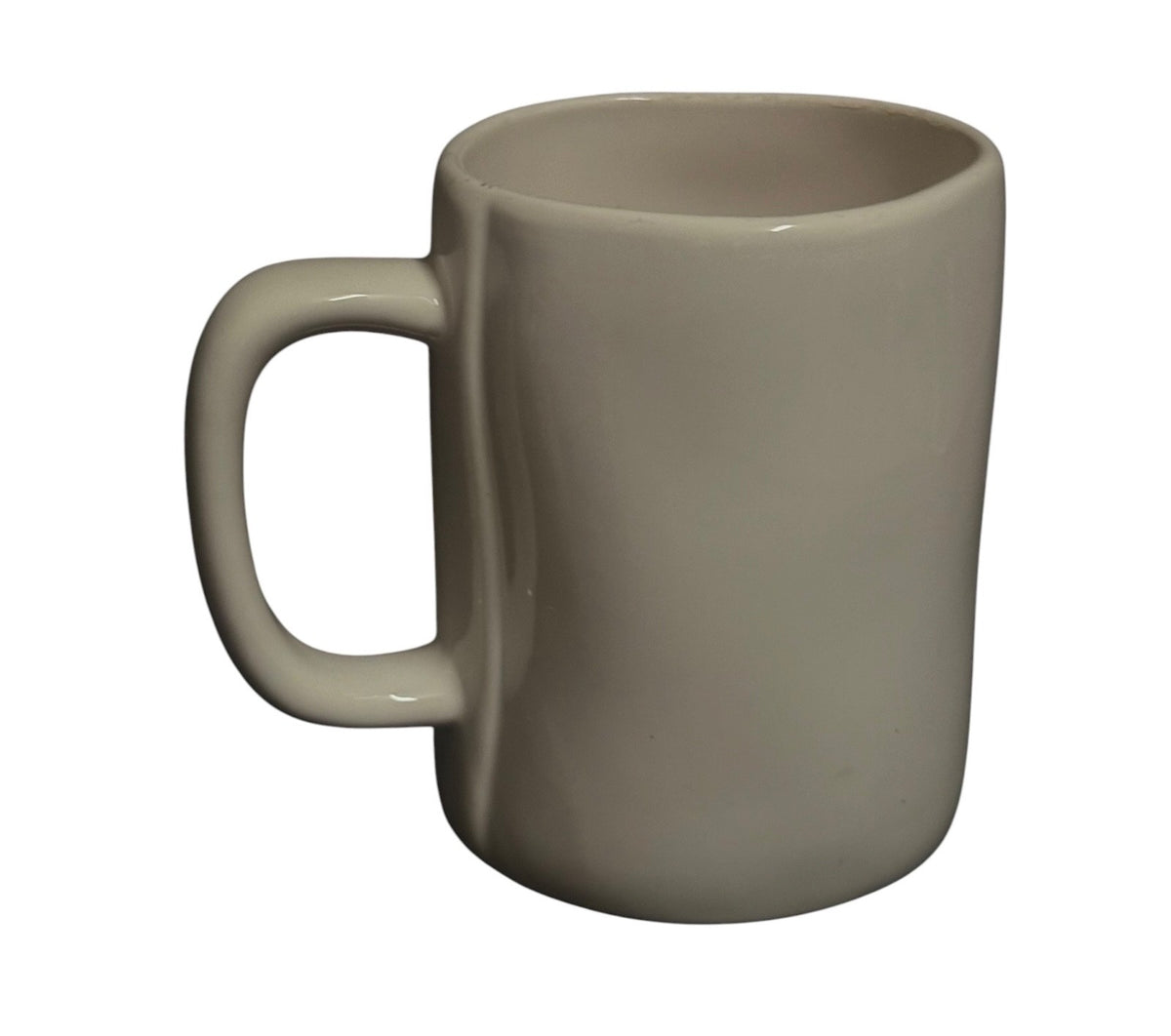 Rae Dunn PAPA BEAR Ceramic Coffee Mug White Black Lettering Father’s Day 16 oz