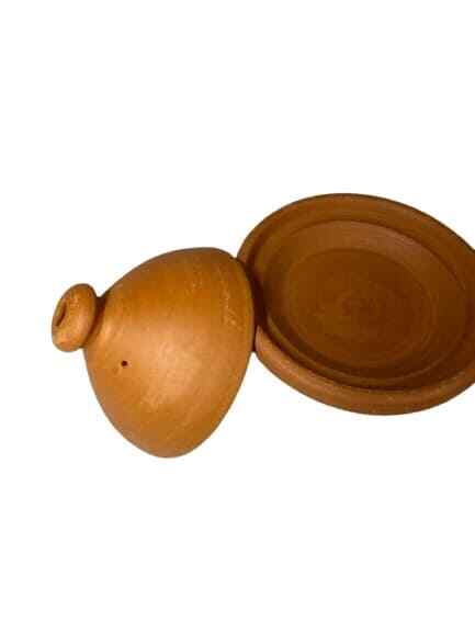 Handmade Moroccan Terracotta Tagine Pot – Unglazed Clay Cookware 8.75″D