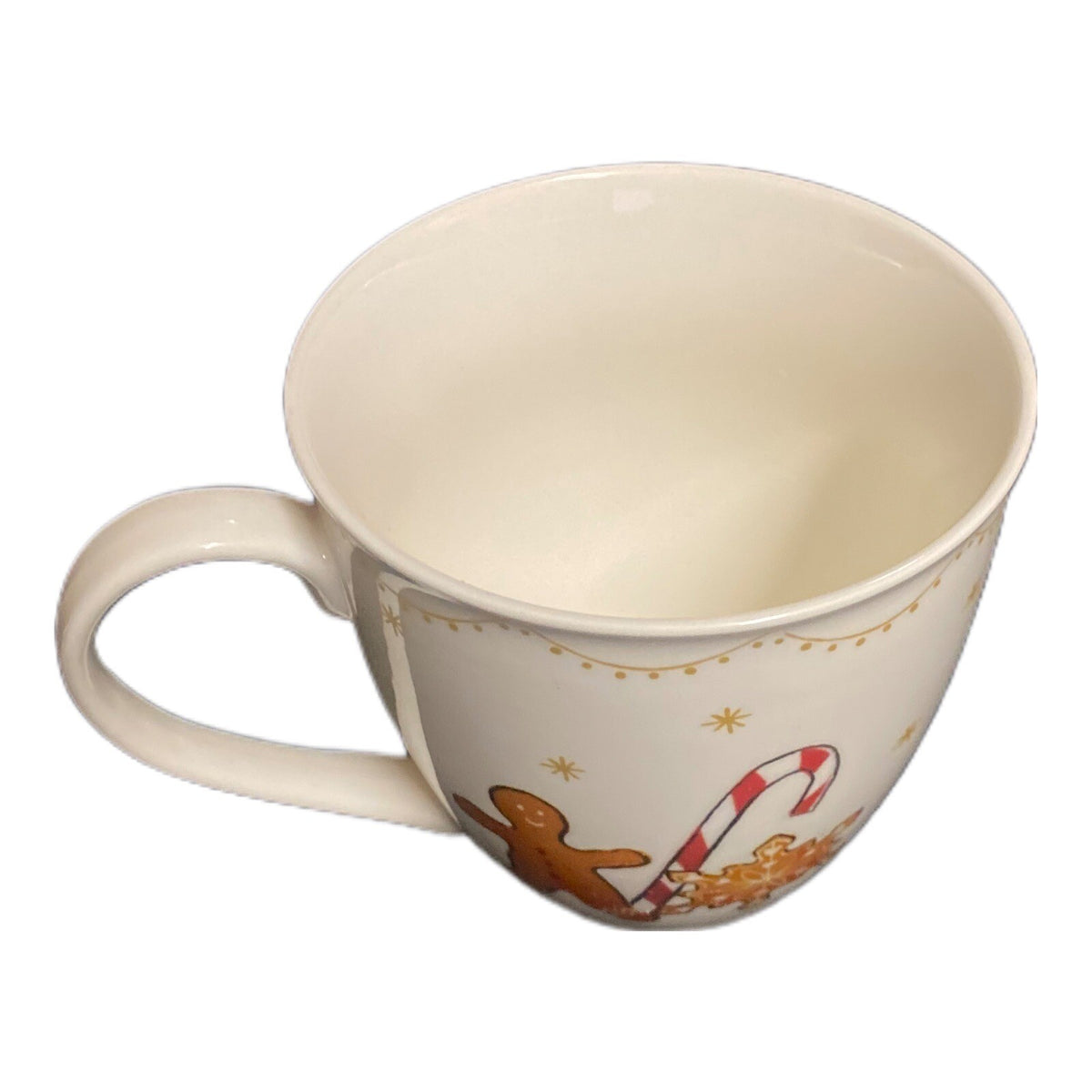 MILLY GREEN British Design Mug Christmas Coffee Tea White Porcelain Cup