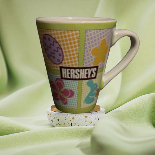 Hershey’s Easter Spring Coffee Mug Flowers Eggs Candy Theme Colorful 10 oz