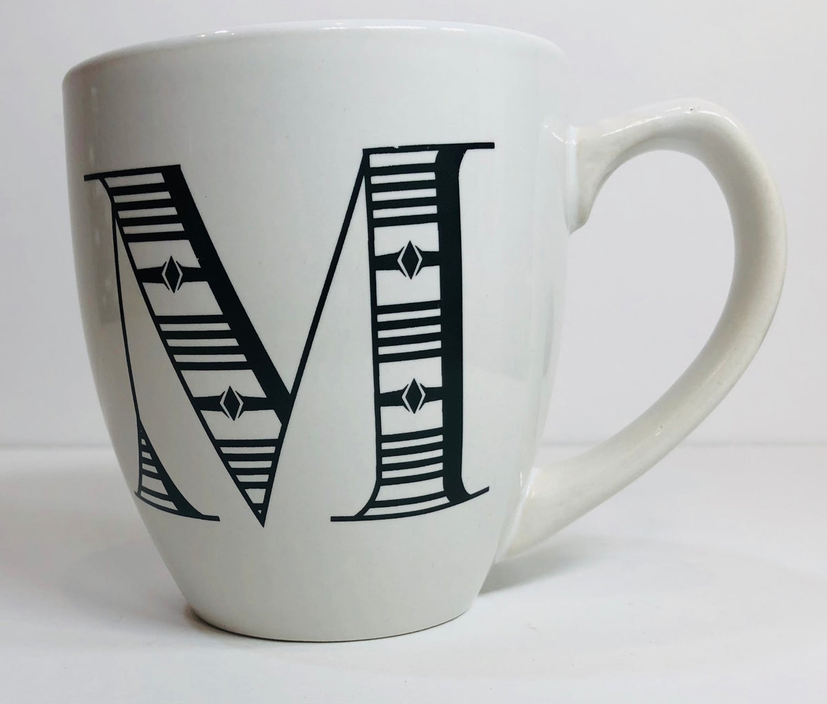 Zrike Brands R2 Monogram Mug/Cup Personalized Name Letter Initial Collection