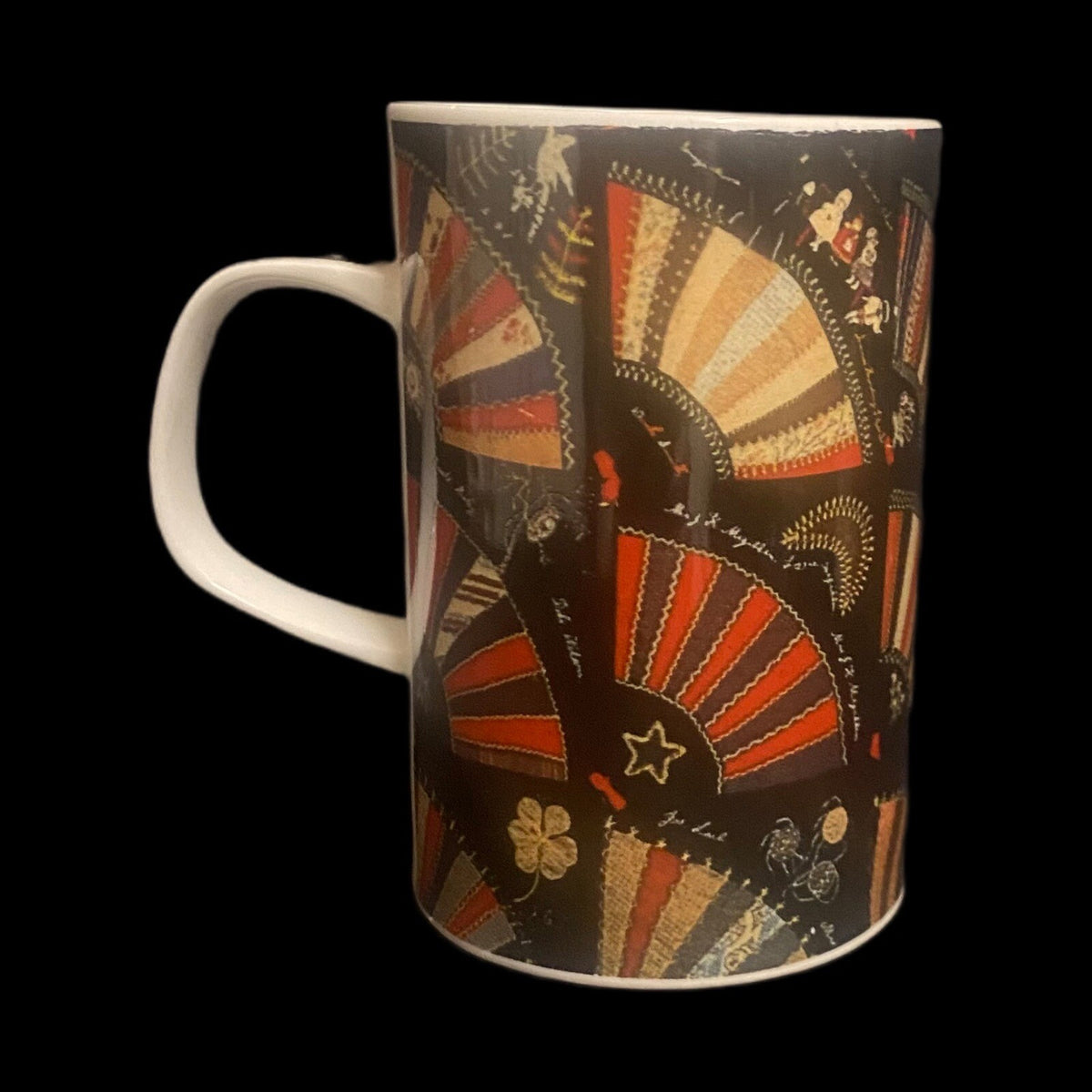 Dunoon Mug FAN QUILT Smithsonian Institution National Museum Of American Art Tea