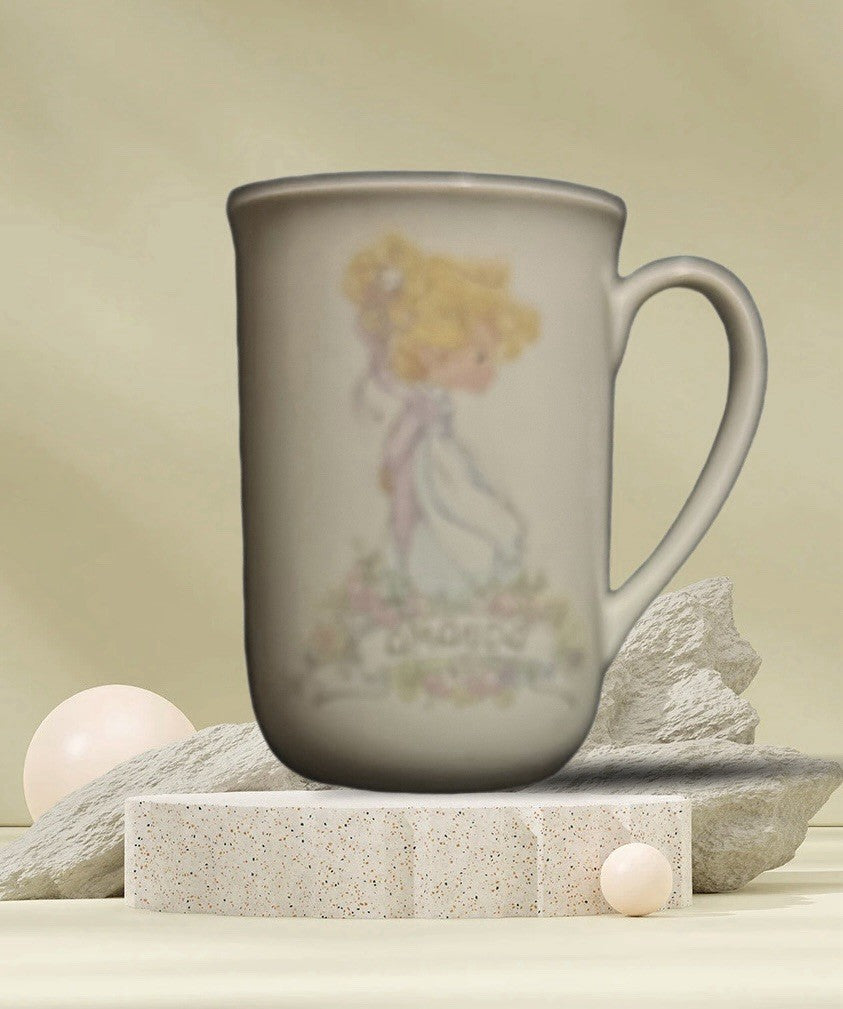 Precious Moments Amanda Mug 1990 Enesco Porcelain Coffee Cup Personalized Name