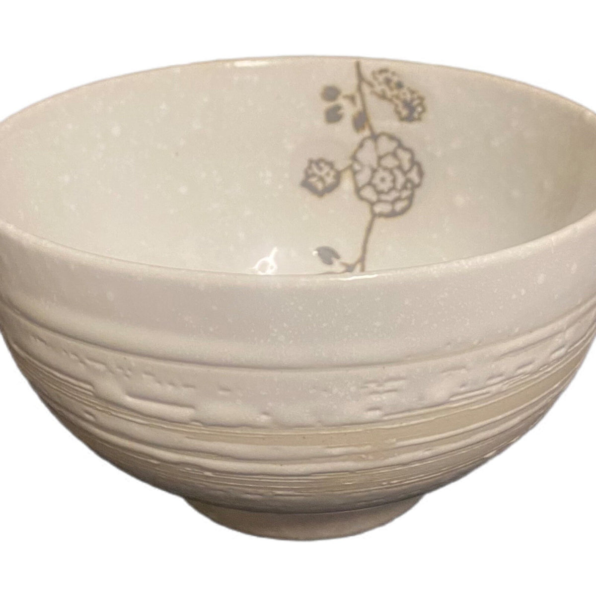 4-Vintage KoTo Bowls Rice Noodle Soup Fruit Cup Ceramic Japan Blossom Flowers