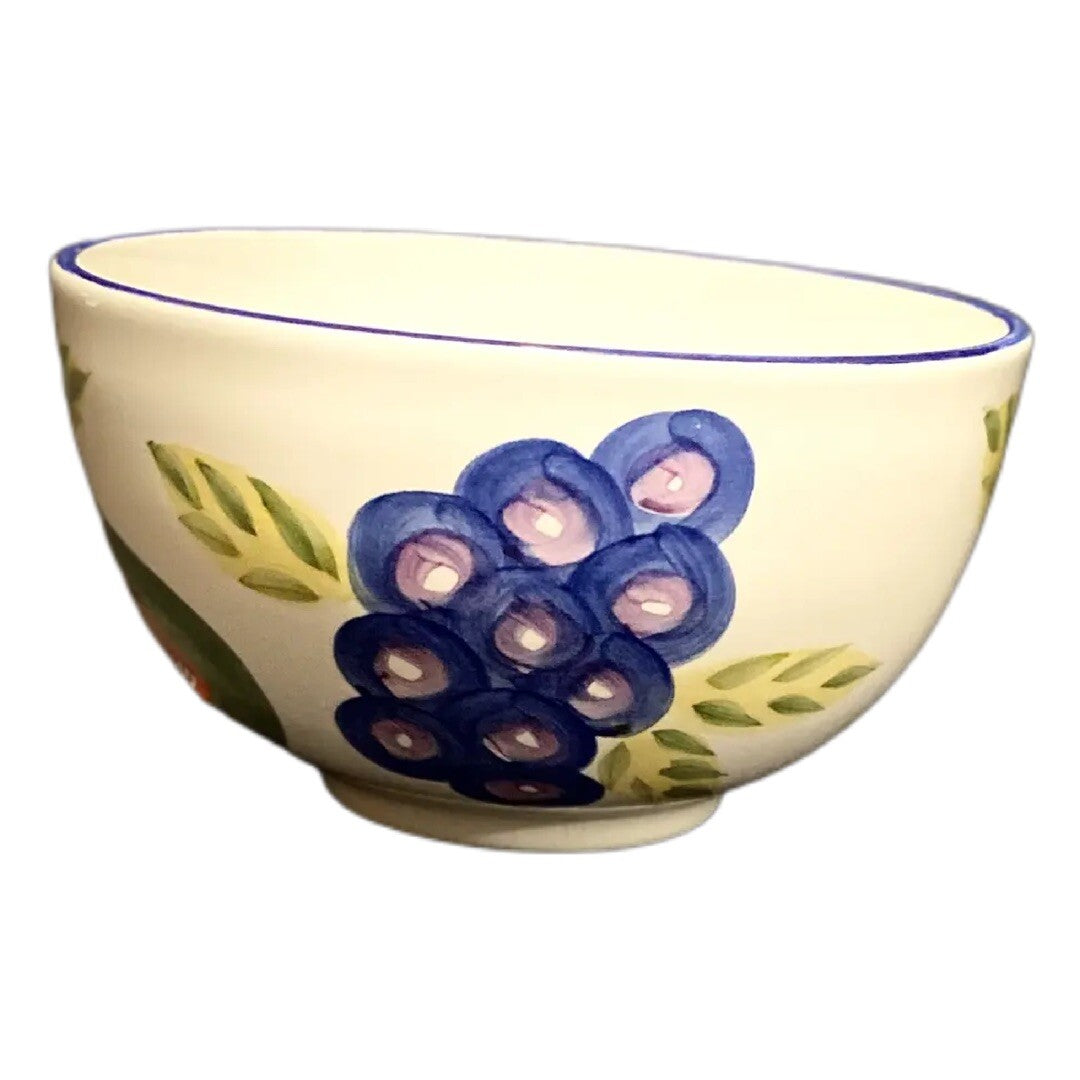Vintage Orchard Jubilee 3-Soup/Cereal Bowls Heritage Mint Artist's Touch