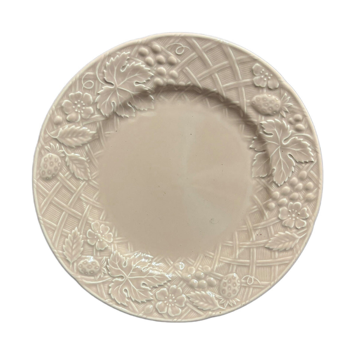 Mikasa 4-Salad Plates ENGLISH COUNTRYSIDE PINK 8 1/4"D DP100 Ceramic Dessert