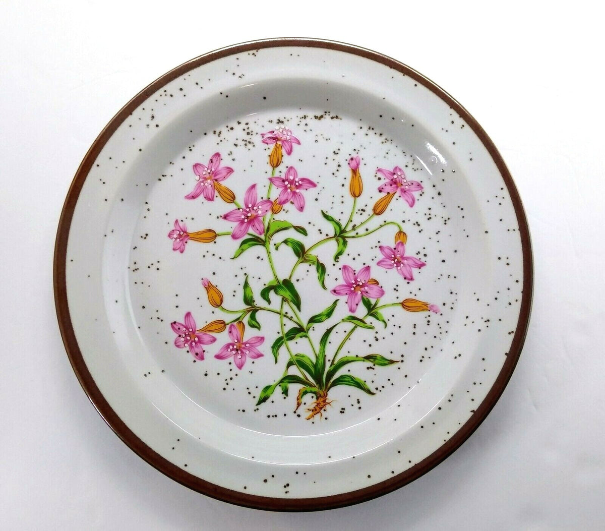 Hearthside Salad Plate Japan Buffet Ware Stoneware Floral Dinnerware Collection