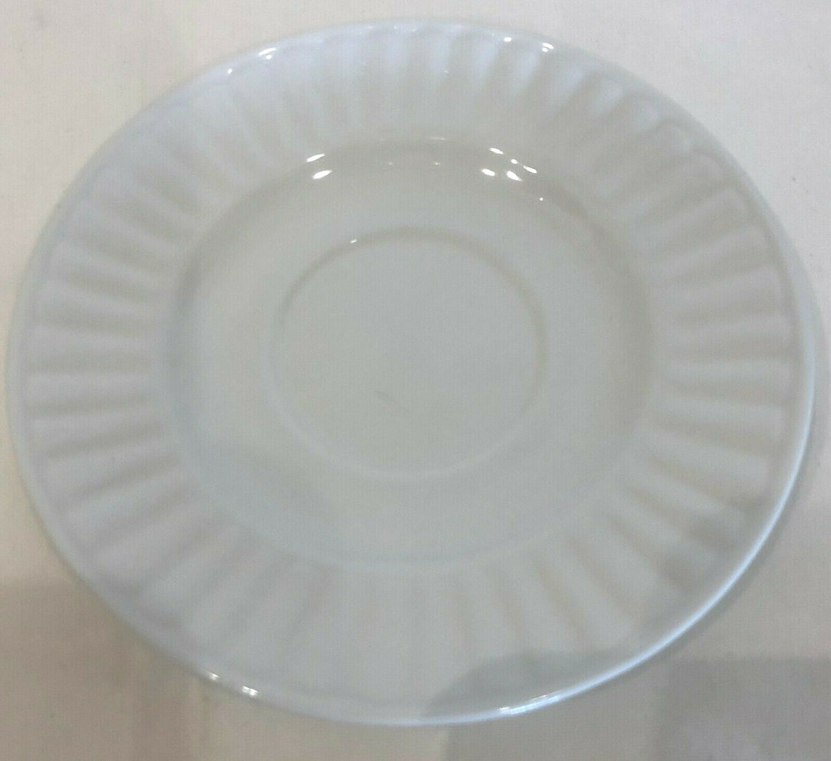Gibson Designs Claremont Dinnerware Collection Embossed Scrolls/Columns No Trim