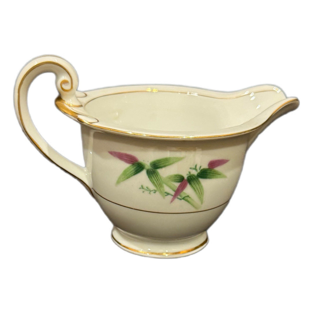 Vintage Harmony House Mandarin Sugar Bowl w/ Lid & Creamer Set Japan