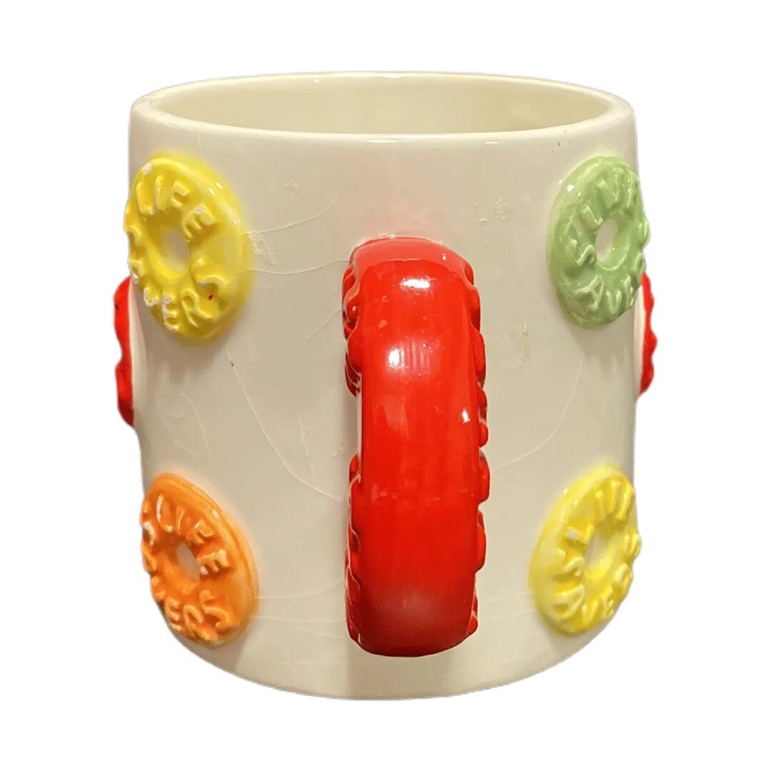 Lifesavers 3D Ceramic Mug Candy Red Yellow Green Orange LifeSavers Tea Coffe Cup