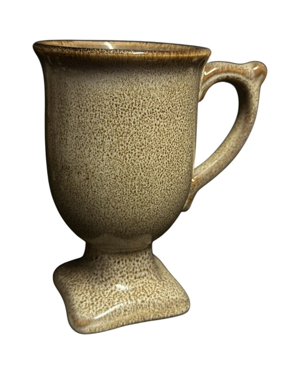 Bombay Company Stoneware Pedestal Coffee Mug Set of 5
