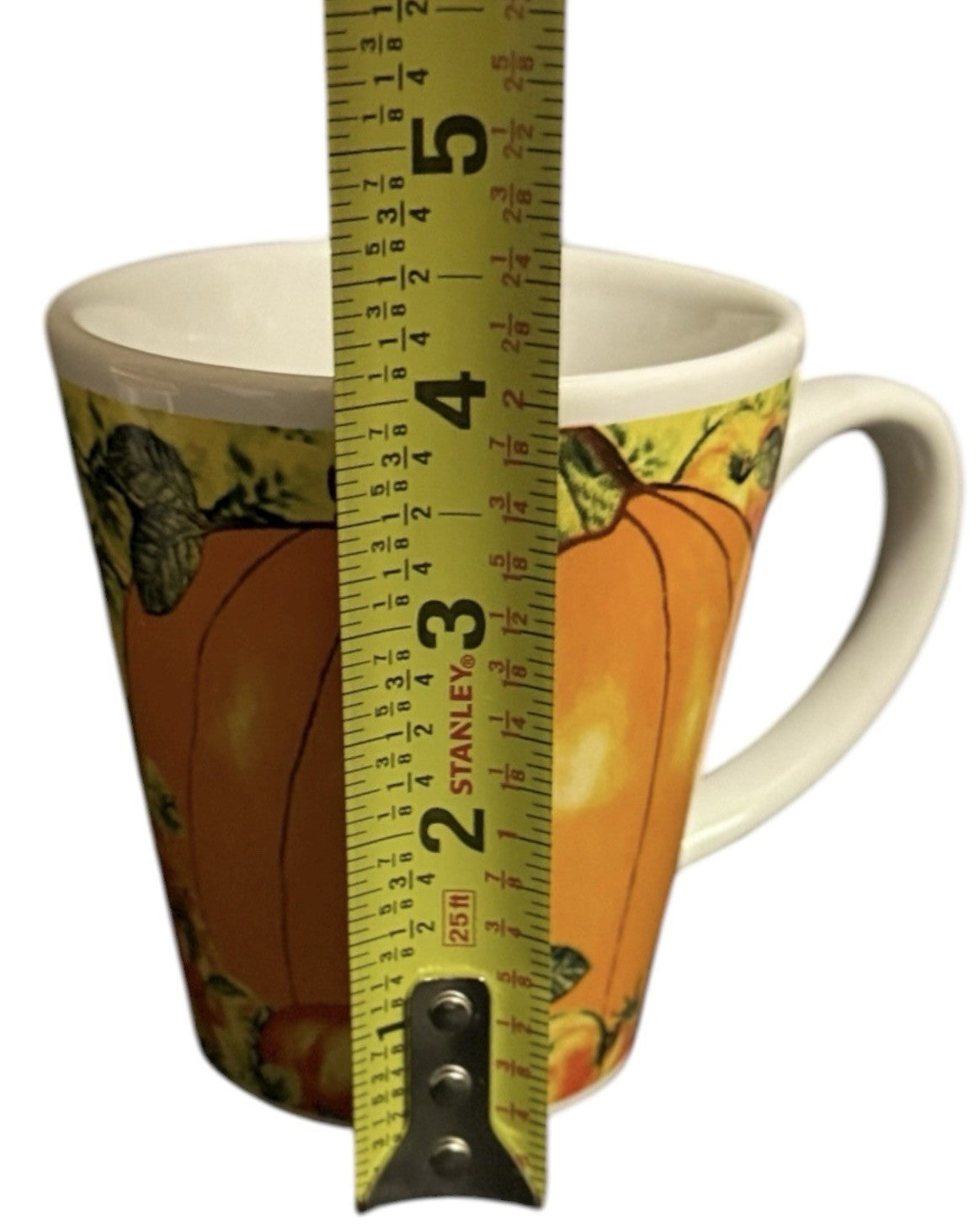 Trisa Pumpkin Apple Fall Coffee Mug Set of 2 Harvest Halloween