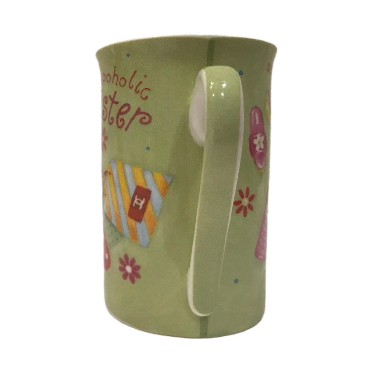 Kent Pottery Shopaholic Sister Mug Purse Shoes Phone Novelty Coffee Cup Gift