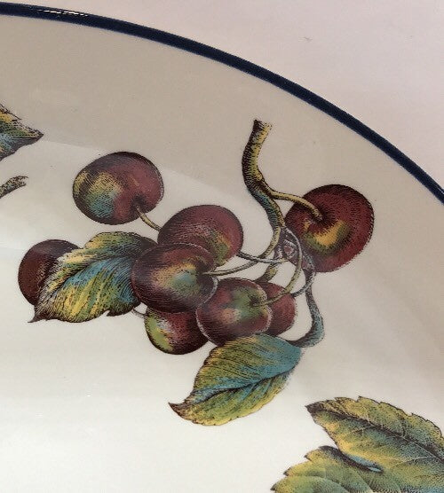 Pier 1 Imports Macintosh 14" L Oval Serving Platter Earthenware - England