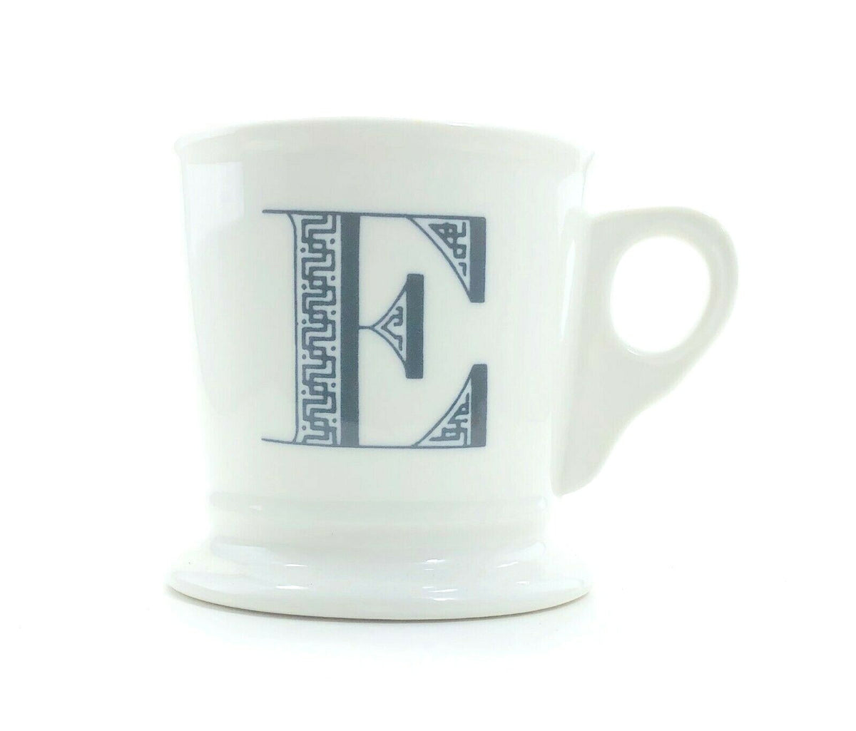 ANTHROPOLOGIE Monogram Mug Personalized Name Coffee Cup Initial Letter 12 fl. oz