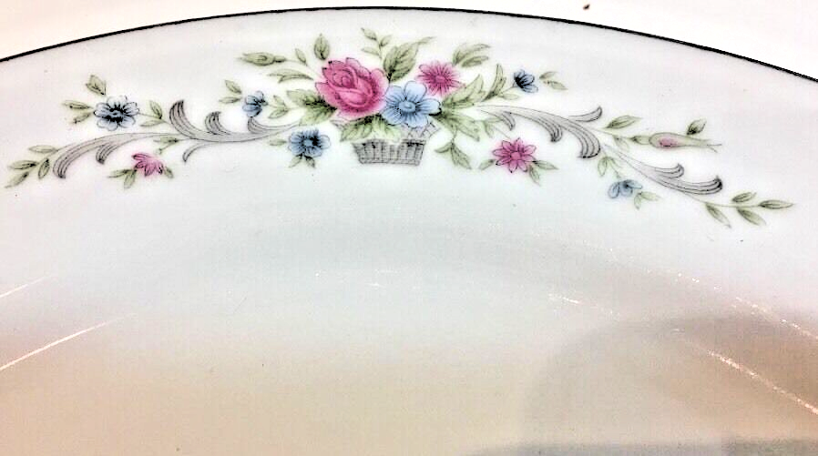 Florenteen FANTASIA Set of 4 Dinner Plates Fine China Japan Dinnerware 10 1/4" D
