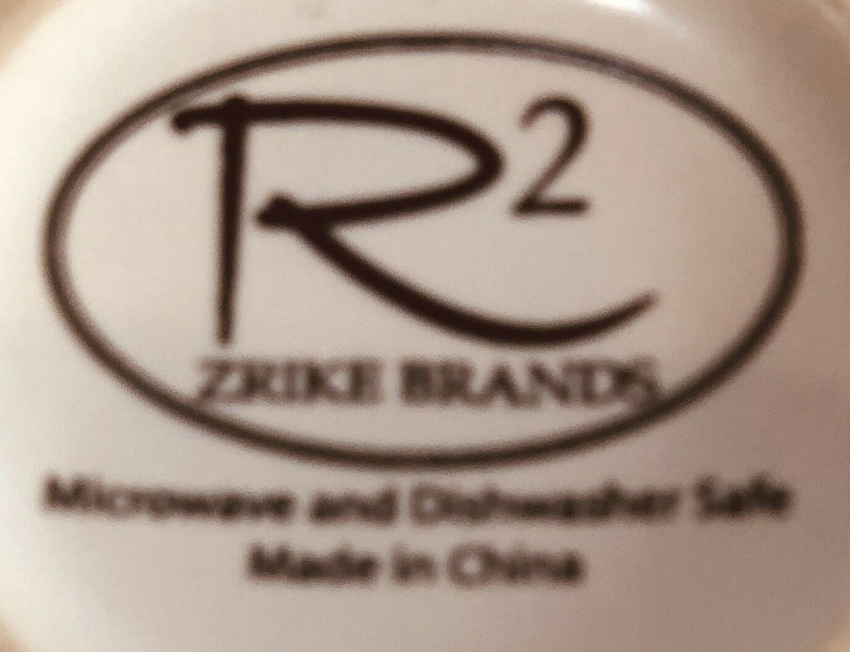 Zrike Brands R2 Monogram Mug/Cup Personalized Name Letter Initial Collection