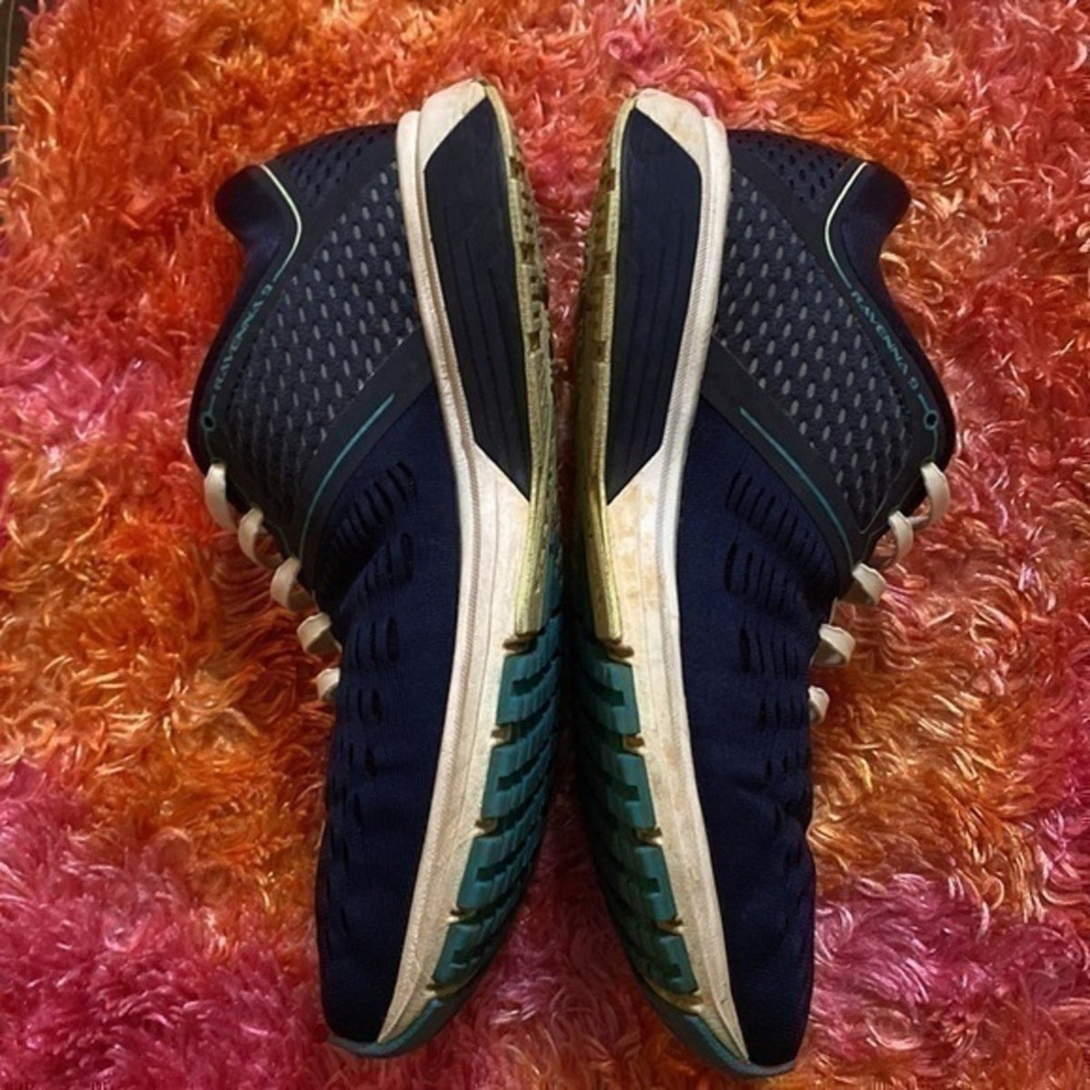 Ravenna Brooks Women Blue Sz. 11 Running Athletic Sneakers Classic 1202691D452