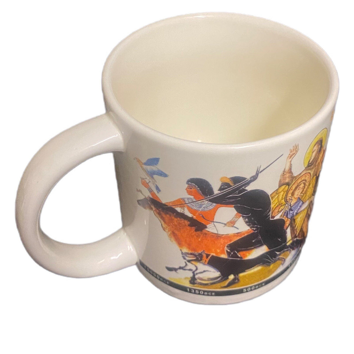 Unemployed Philosophers Mug BRIEF HISTORY OF ART Coffee Tea Cup 16oz Guild 2014