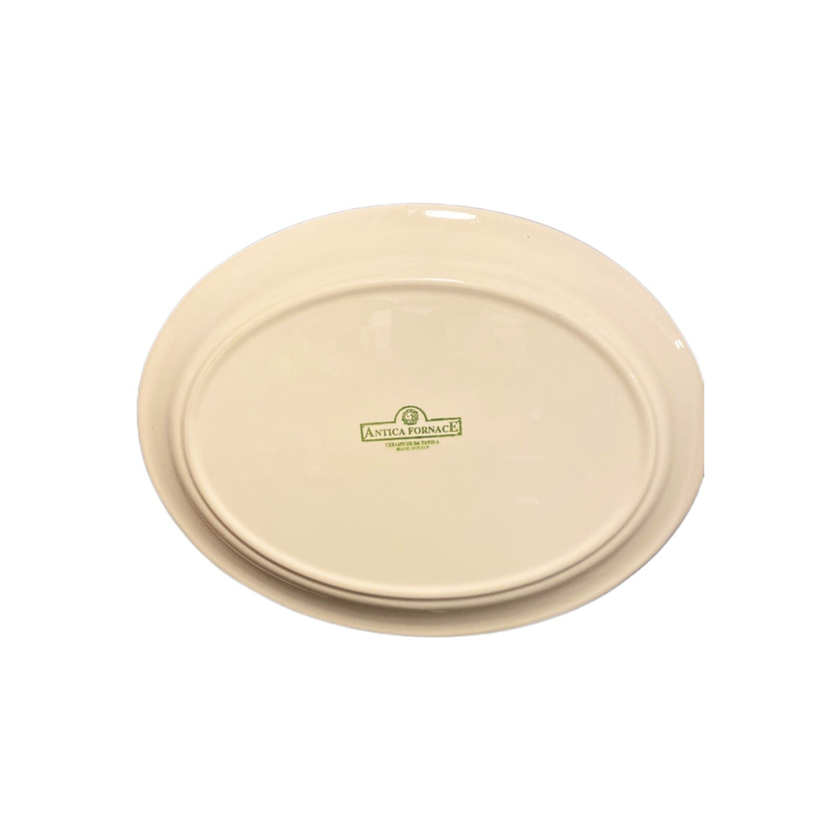 Antica Fornace Italy Oval Fish Platter Ceramic Hand painted Tray Da Tavola