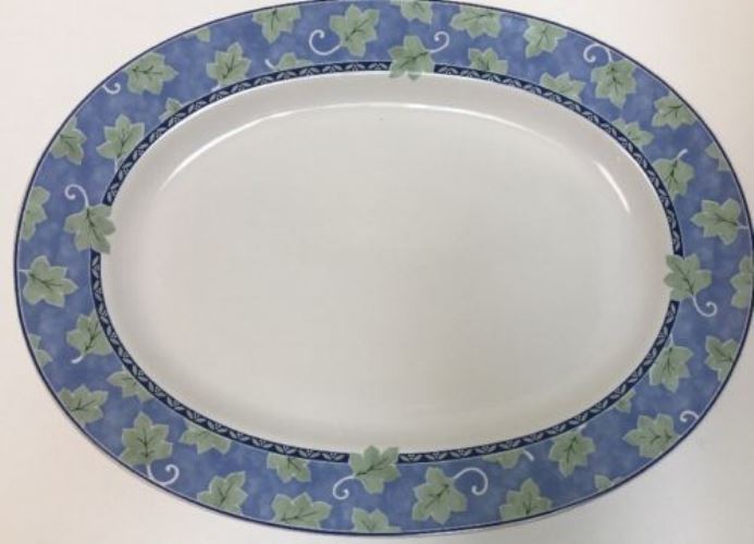 Pfaltzgraff "BLUE ISLE" Dinnerware Serving Ware Collection USA Blue Green White