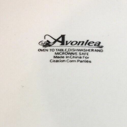 Citation "CORN PANSIES" Avonlea Dinnerware Collection Oven to Table