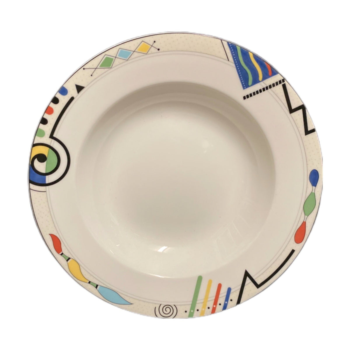 Mikasa HEADLINE 4 Rim Soup Bowls Ultimata + Super Strong Fine China HK 232