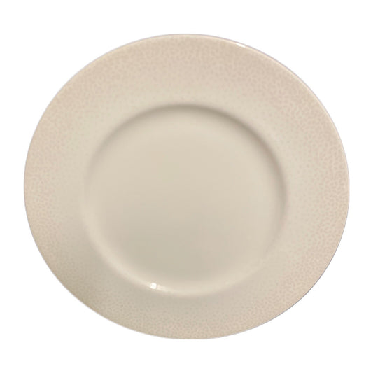 LENOX EFFERVESCENT 2-Dinner Plates Simply Fine Bone China White Chip Resistant