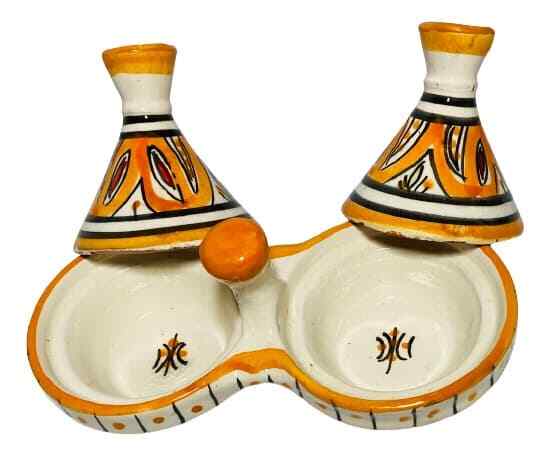 SALT & PEPPER Moroccan Tagine Multi-Purpose SMALL Tajine GGE "MELH ORANGE"