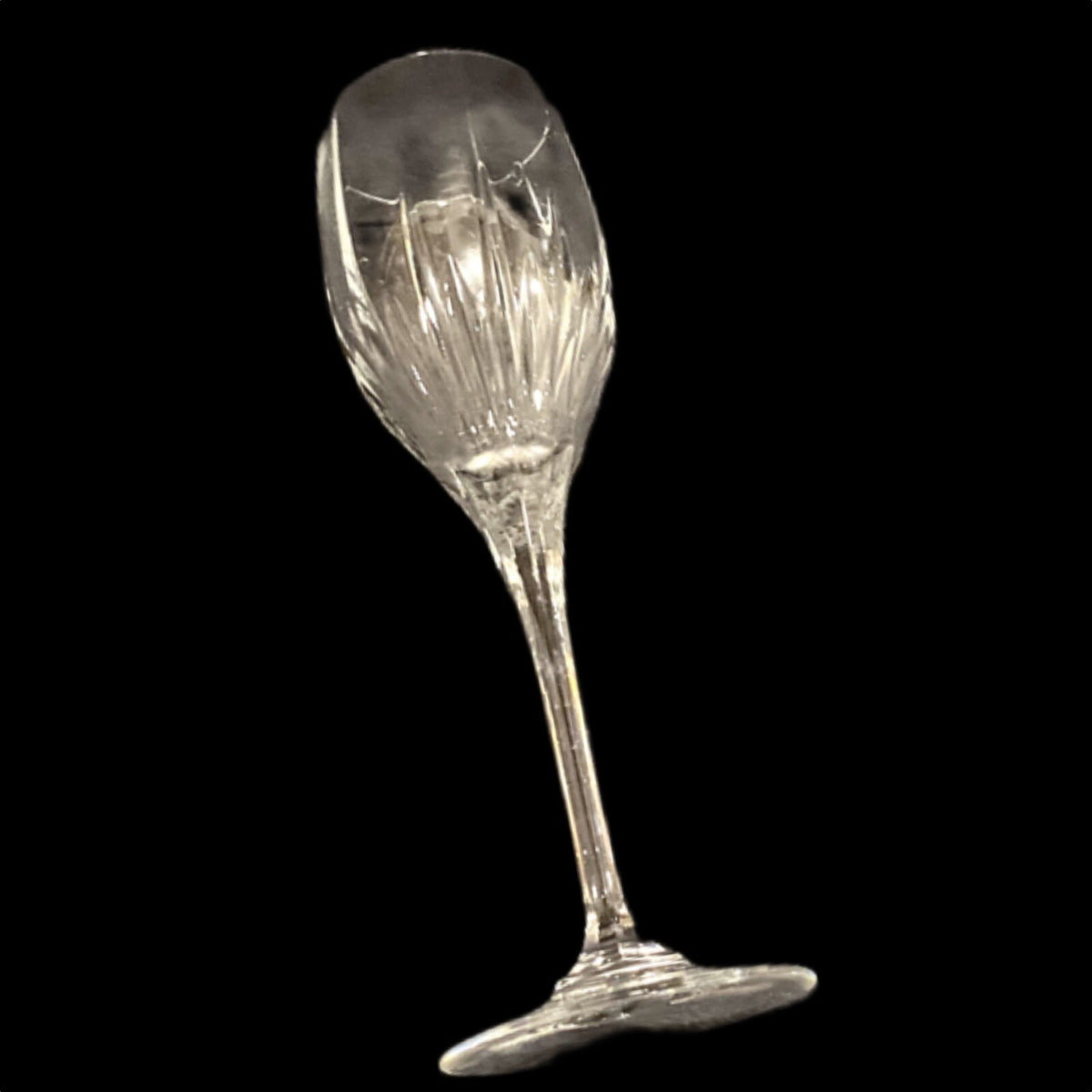 Cristal D’Arques Durand ENCHANTE 6 Pc. Water Wine Cocktail Goblets Clear Glasses