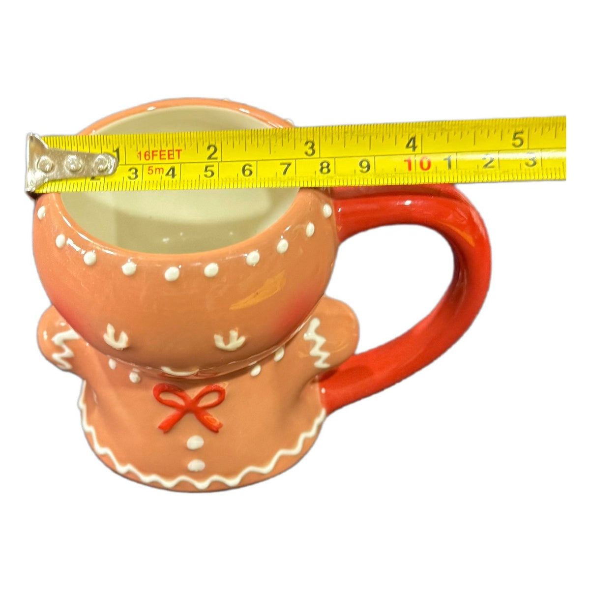 Set of 2 Threshold Target Gingerbread Mugs – Girl & House – Holiday Stoneware