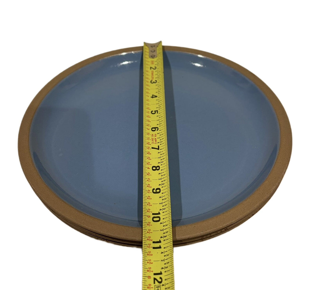 Vintage MIDWINTER BLUESTONE 3-Dinner Plates Japan Oven To Table Stoneware Dish