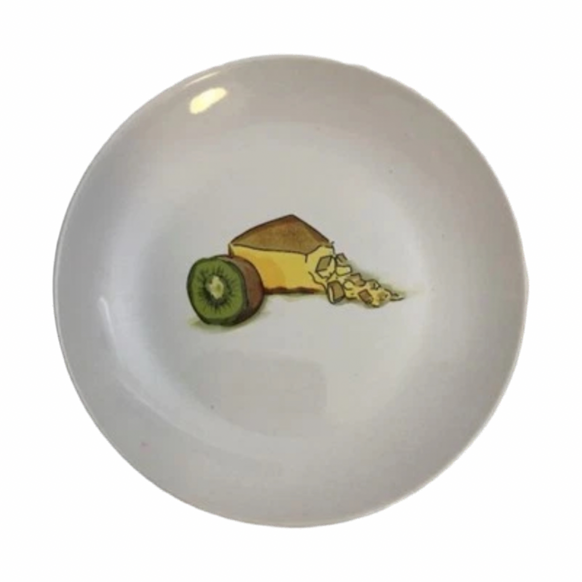DesignPac Cheese & Fruit Plates Set of 5 – 6 5/8” D  2006 Morgan Newbury