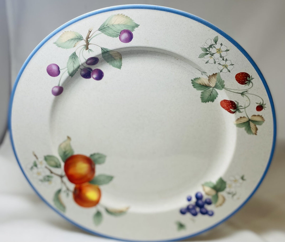 Savoir Vivre LUSCIOUS Ceramic Chop Plate Serving Platter Japan JJ017 Oven Safe
