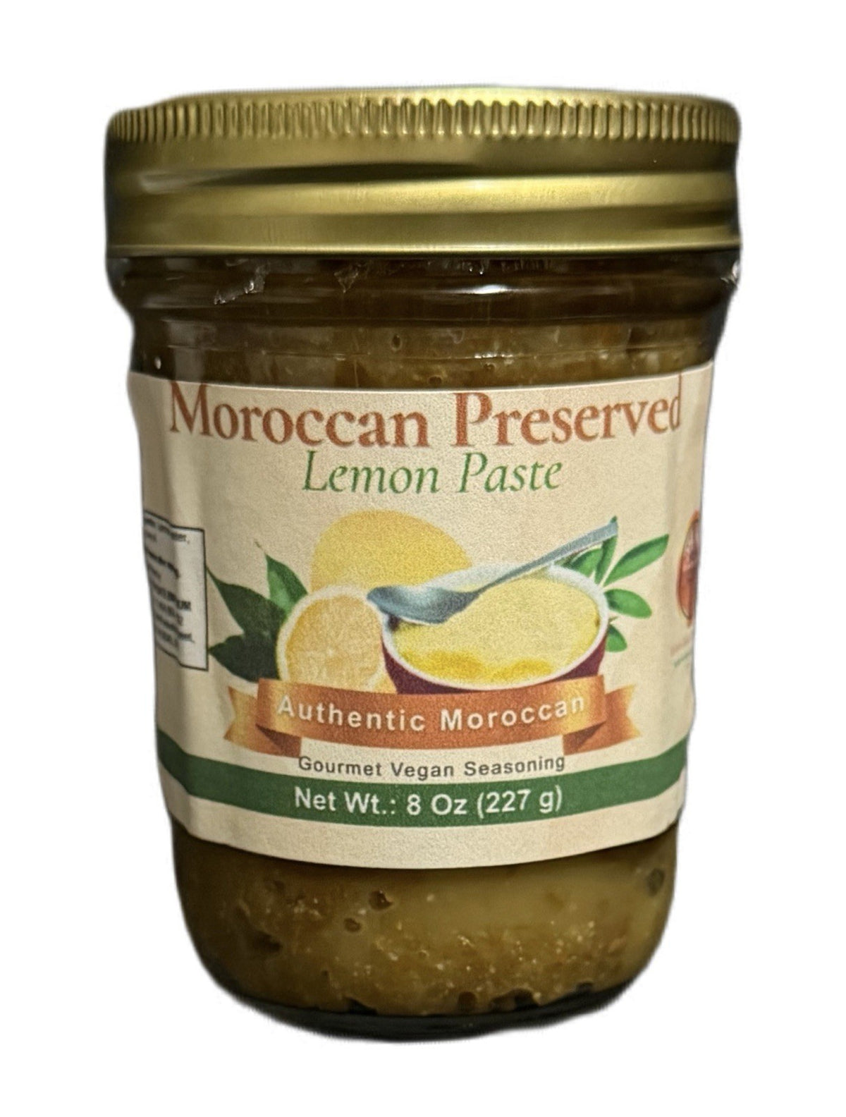Preserved Lemon Paste Rub Natural Ingredients Authentic Moroccan Chef Made 