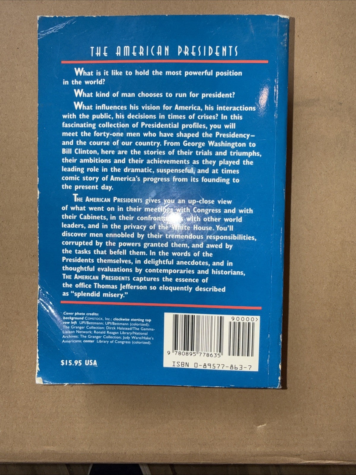 American Presidents by Reader's Digest Editors, Robin Vaughn Whitney and...