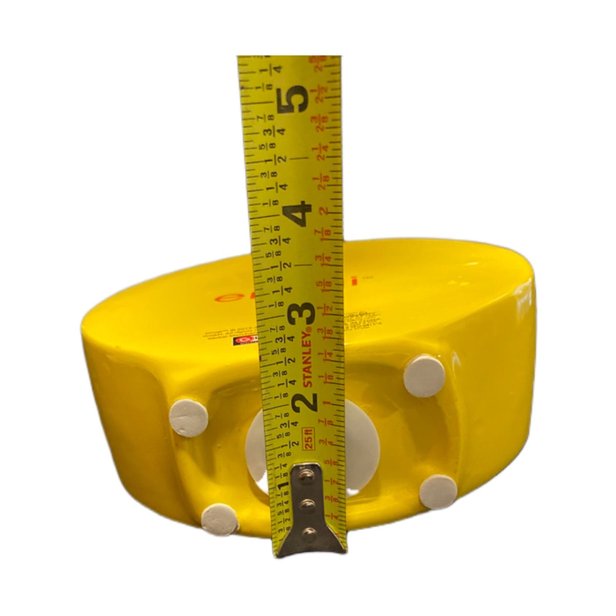 EMOJI Yellow Ceramic Coin Piggy Savings Bank With Stopper Sunglasses GLOBAL 2015
