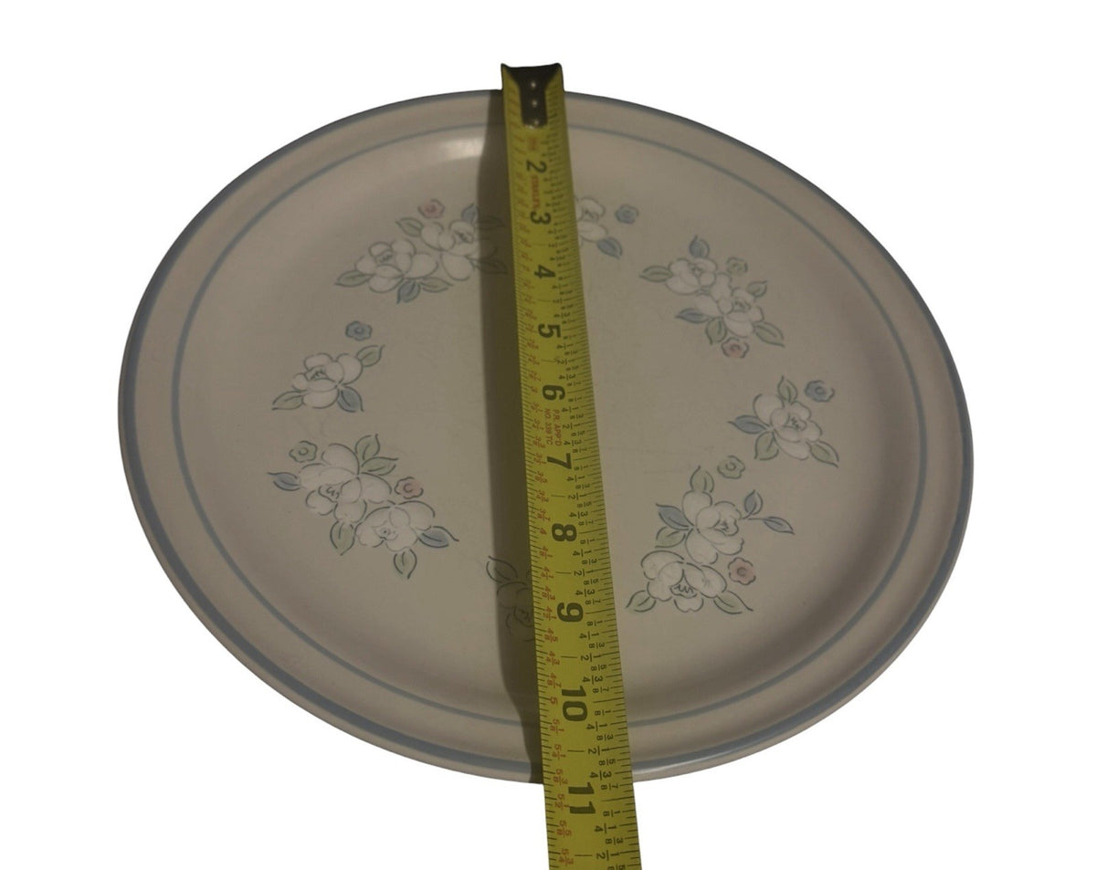Set of 5 Hearthside Chantilly Fleur de Lune 10 3/4” Dinner Plates Japan
