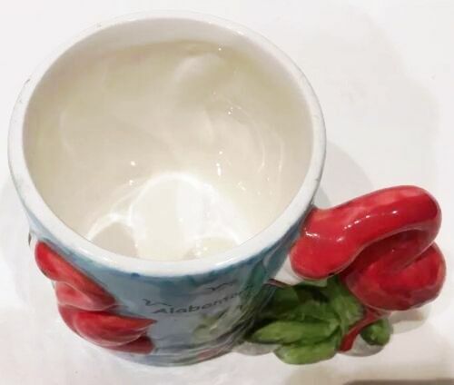 Beachcombers MugFLAMINGO 3D  2004 Alabama Souvenir Ceramic Coffee Tea Cup 14 oz.