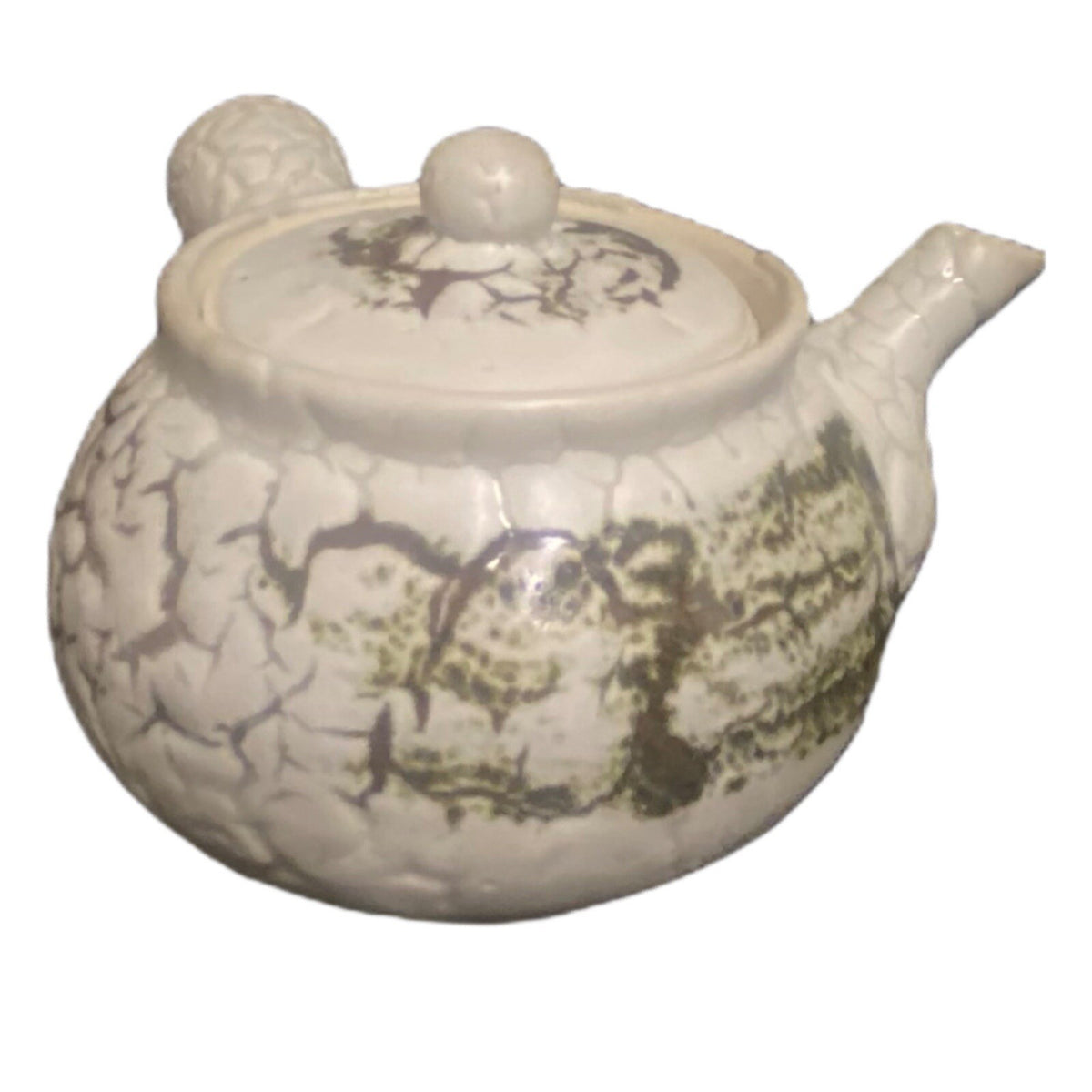 Japanese Ceramic 6 Piece Tea Set Japan Traditional 3-Cups 1-Teapot & Lid 1 Bowl