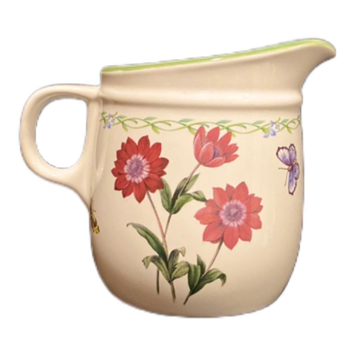 GARDEN BLOOM Studio Nova Mikasa Sugar & Creamer Flowers & Butterflies Set Y2372