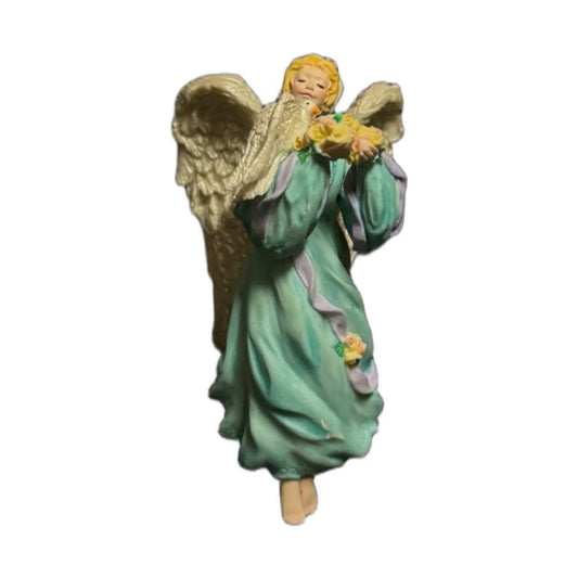 1999 Hallmark Keepsake Angel World of Wishes Ornament Inspirational