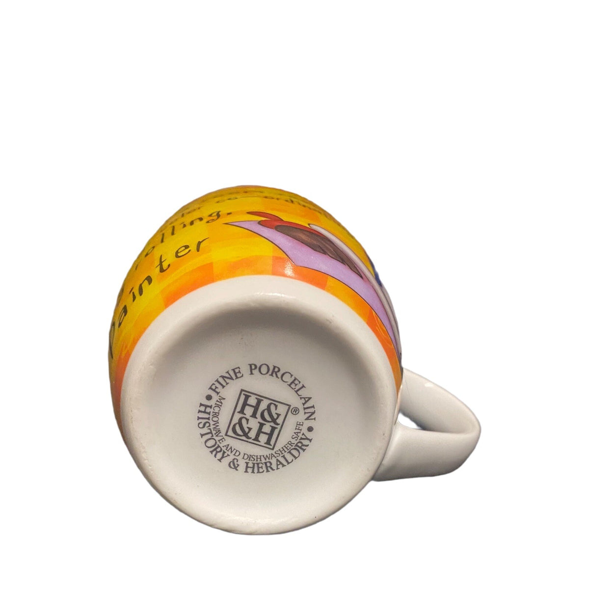 History & Heraldry Mug BRILLIANT PAINTER Fine Porcelain Coffee Tea Cup
