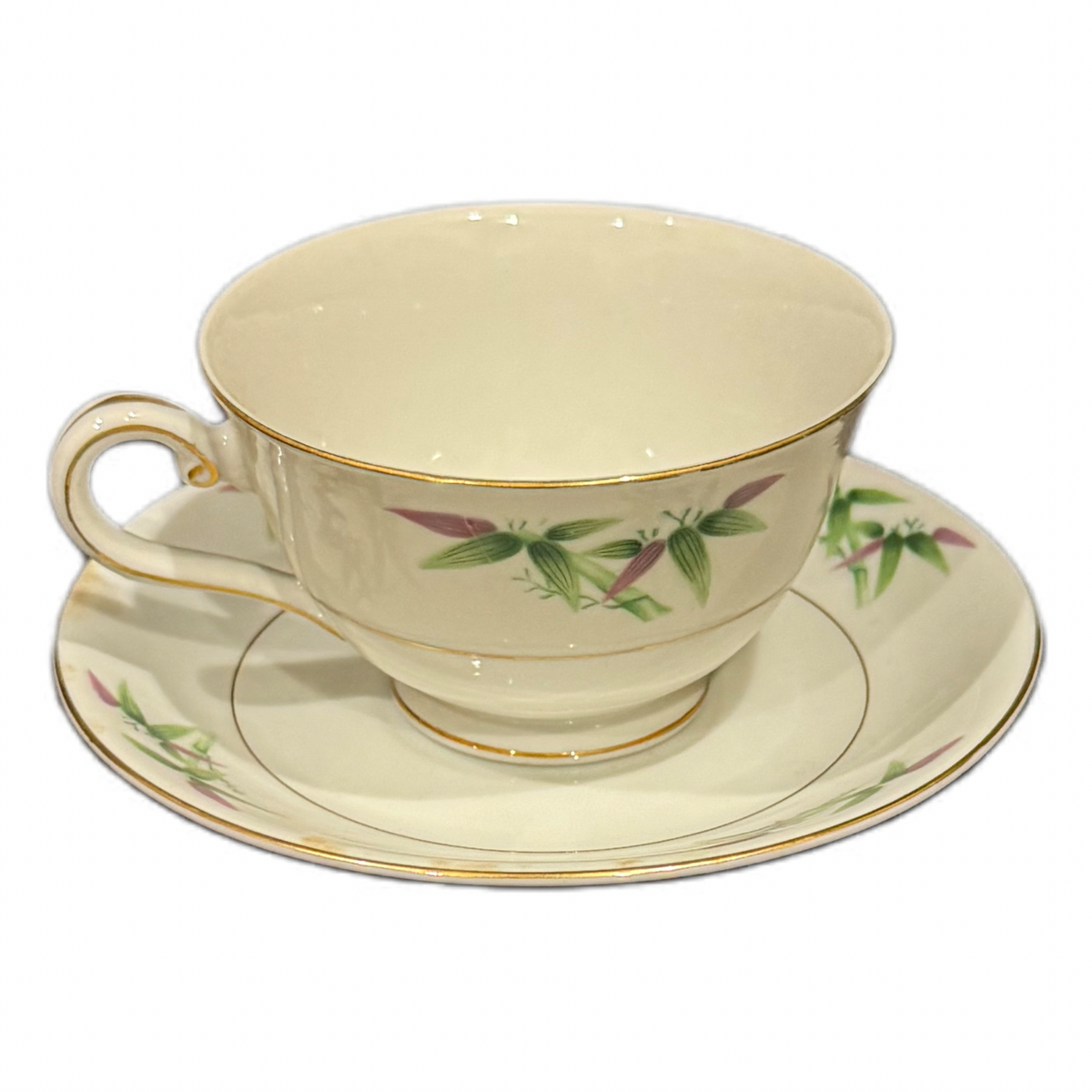 Vintage Harmony House Mandarin Cup & Saucer Set Fine China Japan